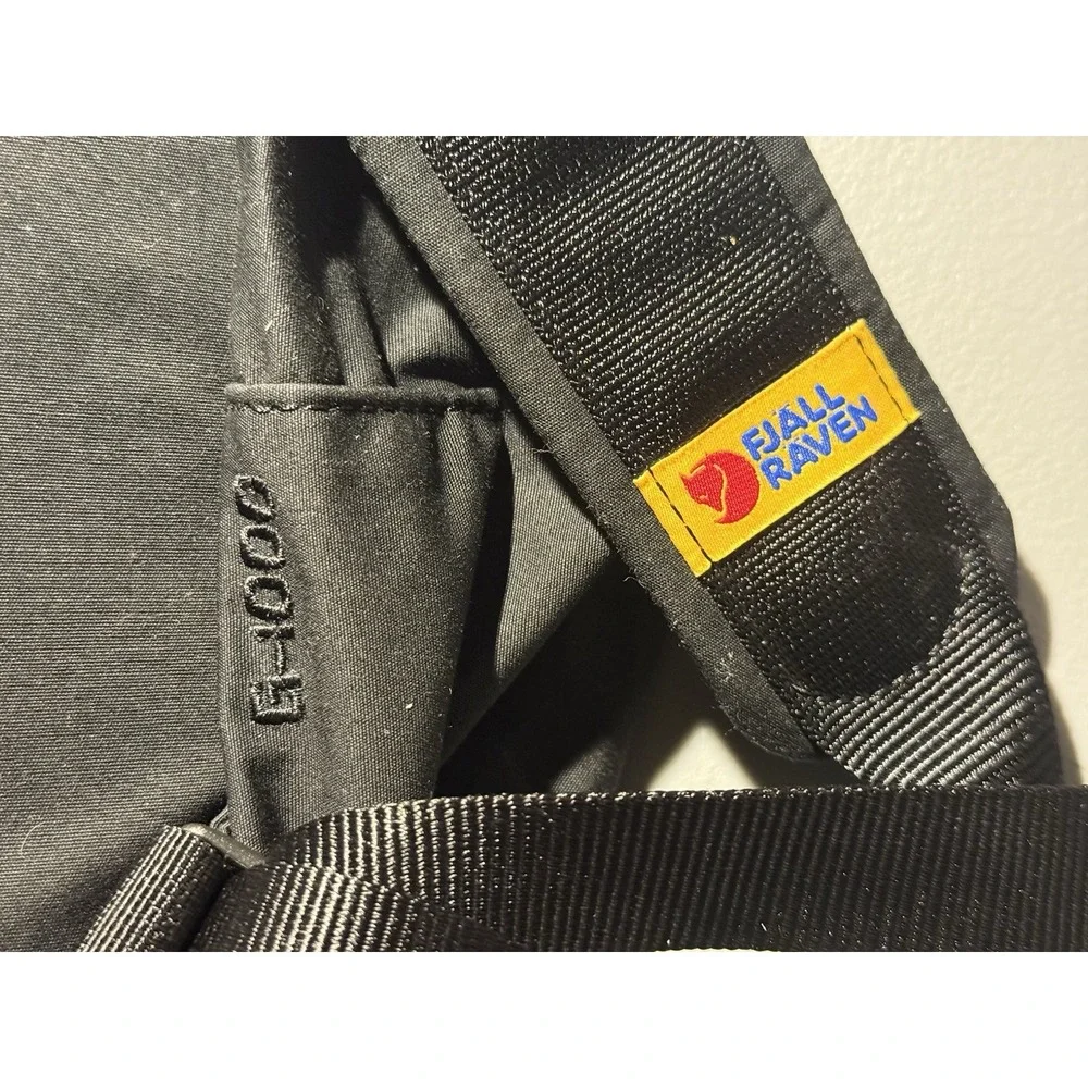 Fjallraven Unisex Vardag Mini Backpack 6.5L Black G-1000 Durable Travel Bag